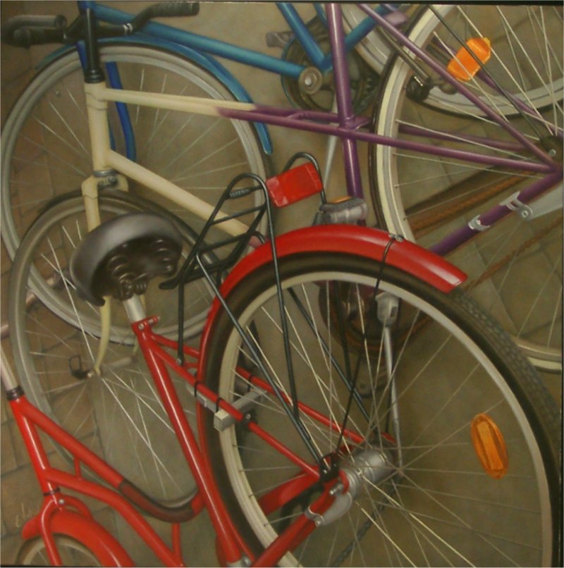 Fallen women bicycles