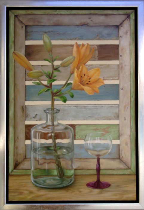 Lillies in the bottle